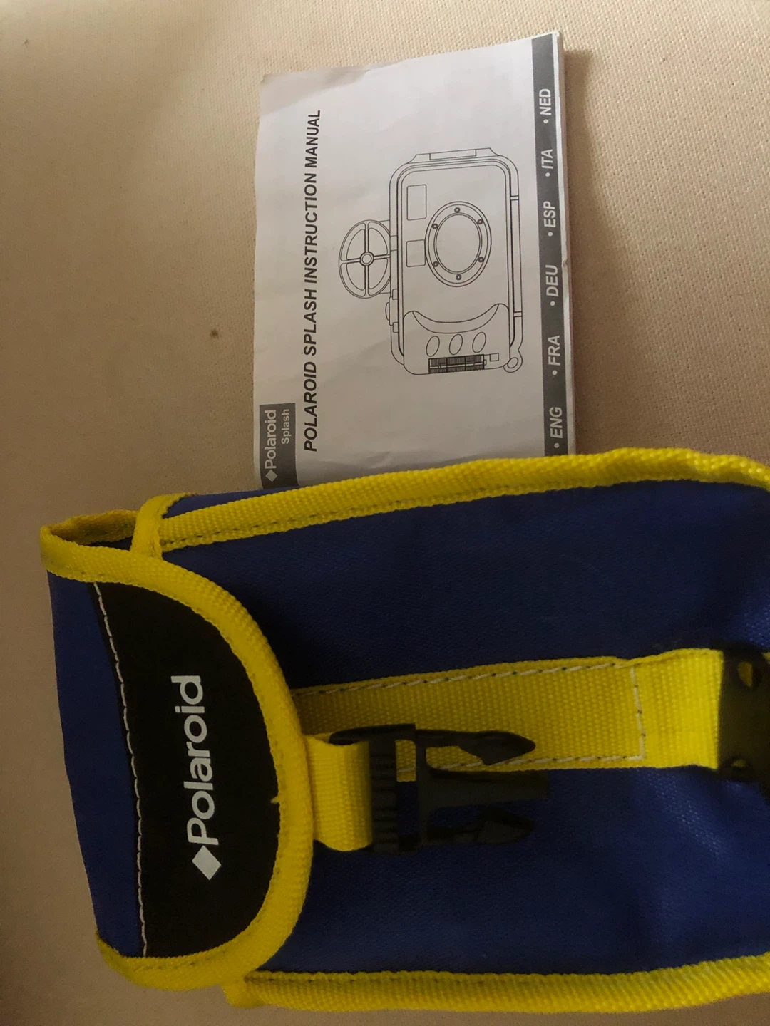 Polaroid Splash Film Camera with Waterproof Case