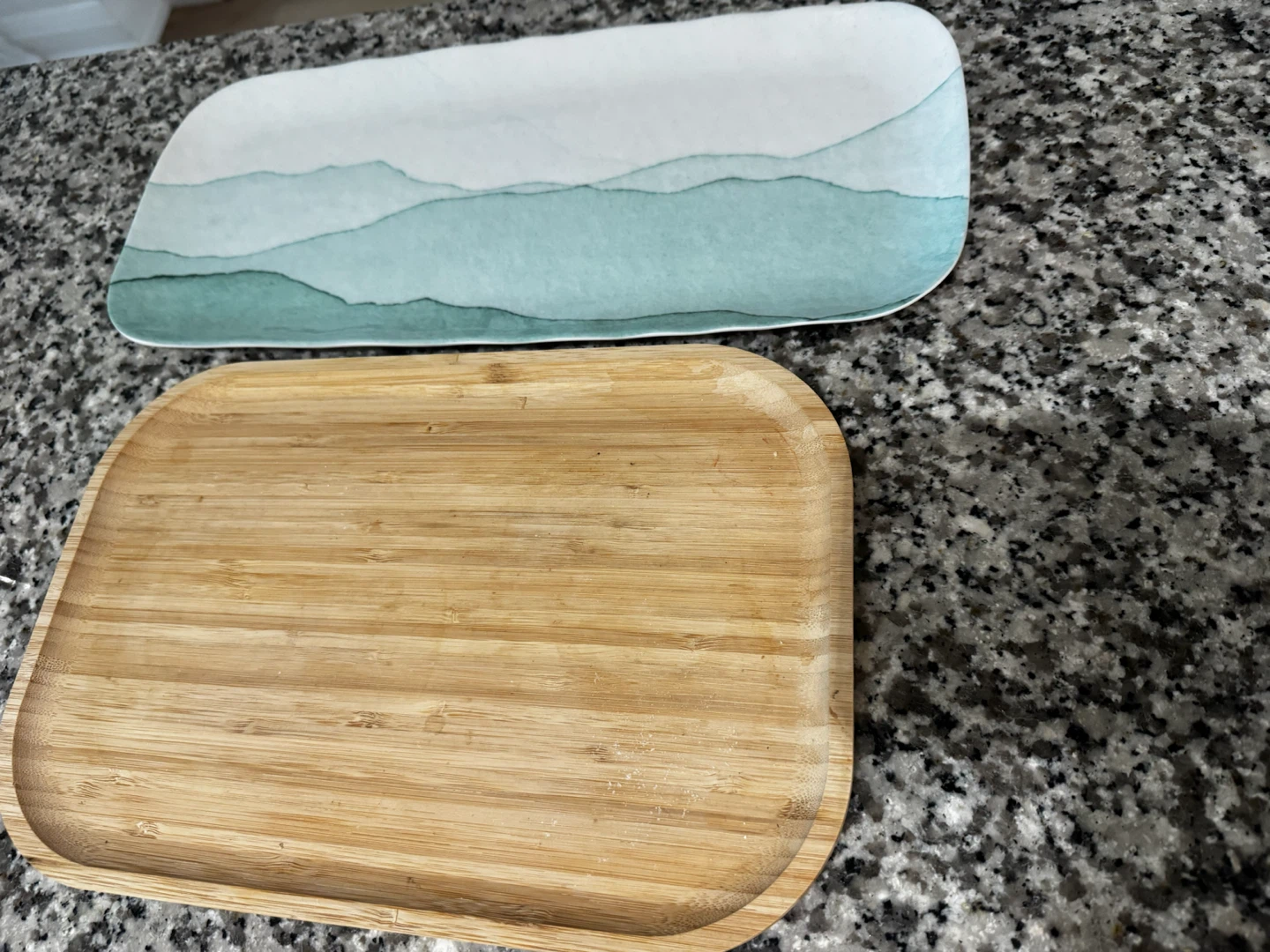 Two Serving Trays