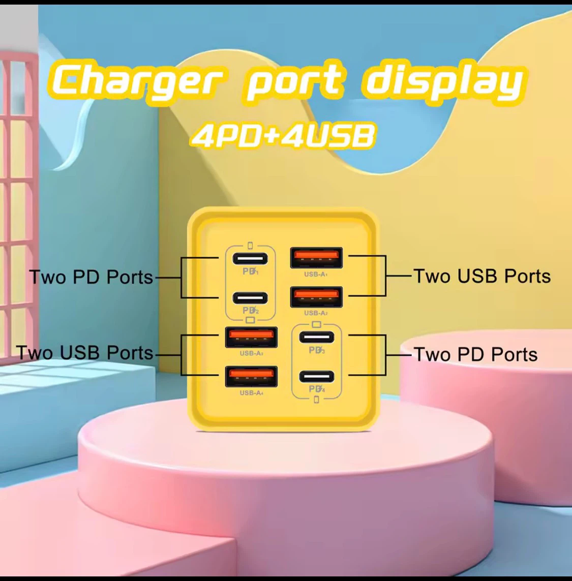240W GaN Multi-Port USB Charger - photo 2