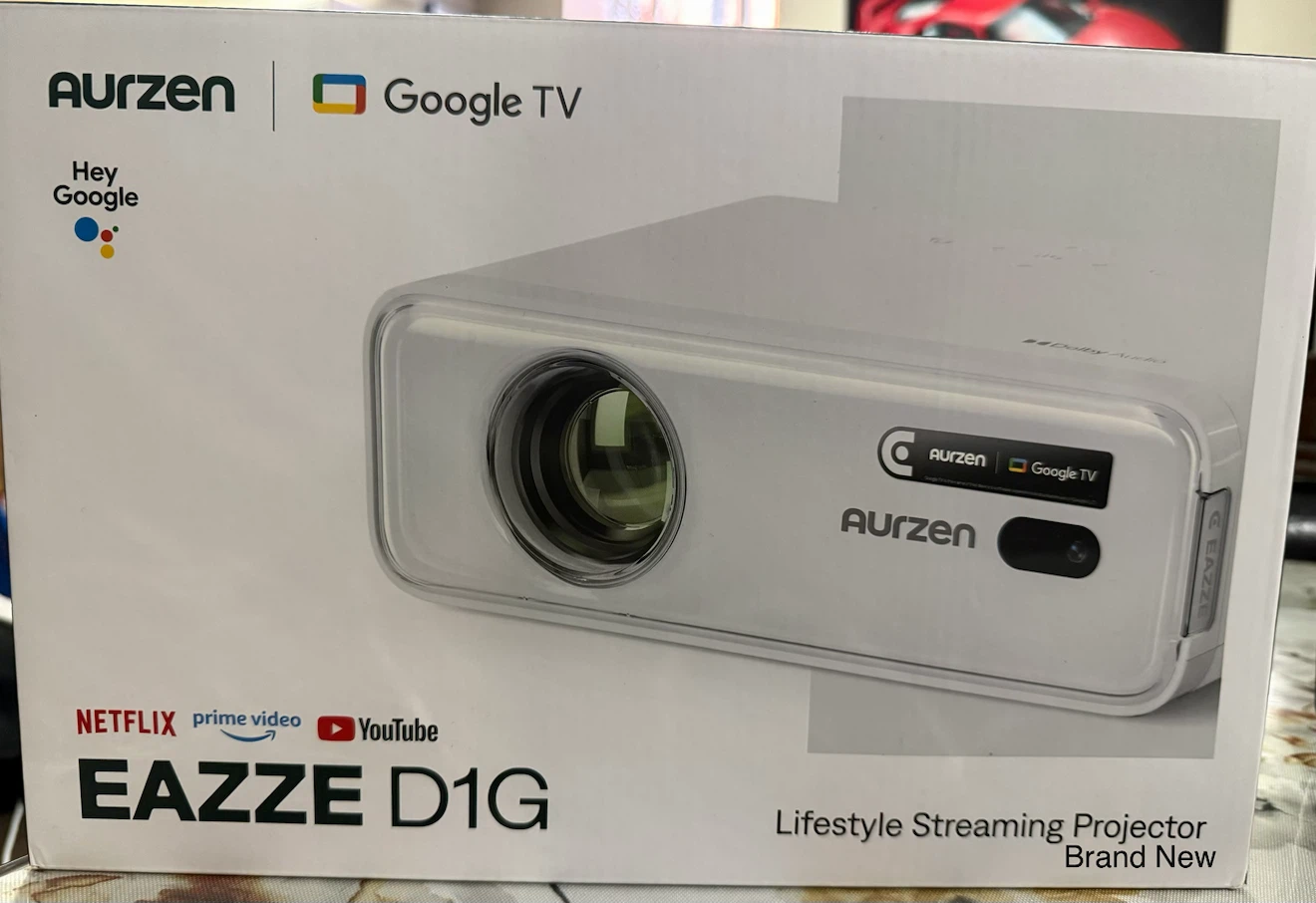 Aurzen Eazze D1G Lifestyle Streaming Projector - photo 3