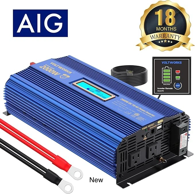 VOLTWORKS 2000W DC to AC Power Inverter - photo 2