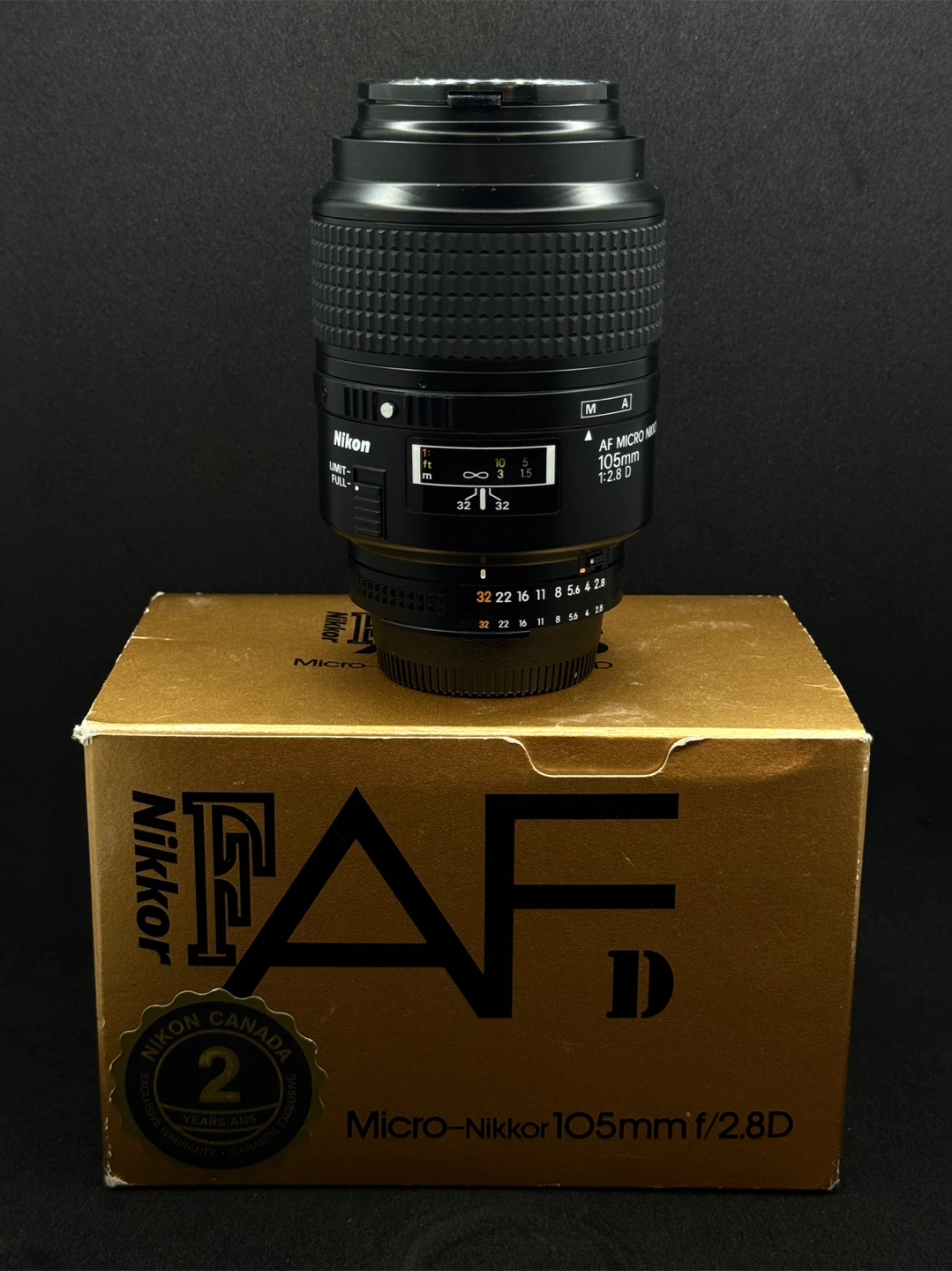Nikkor F 105mm f2.8 AF-D Macro