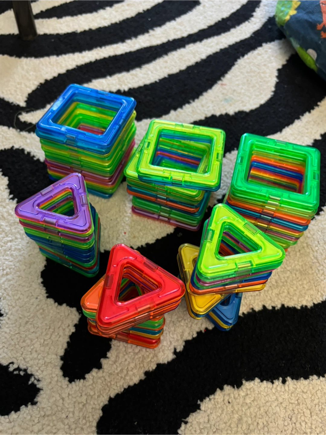 Magnetic Building Tile Set