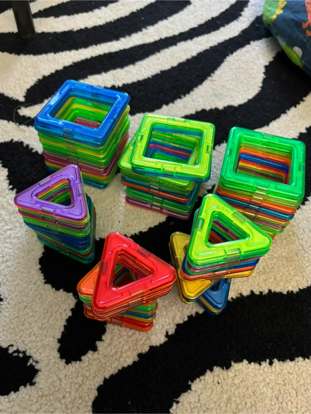 Magnetic Building Tile Set