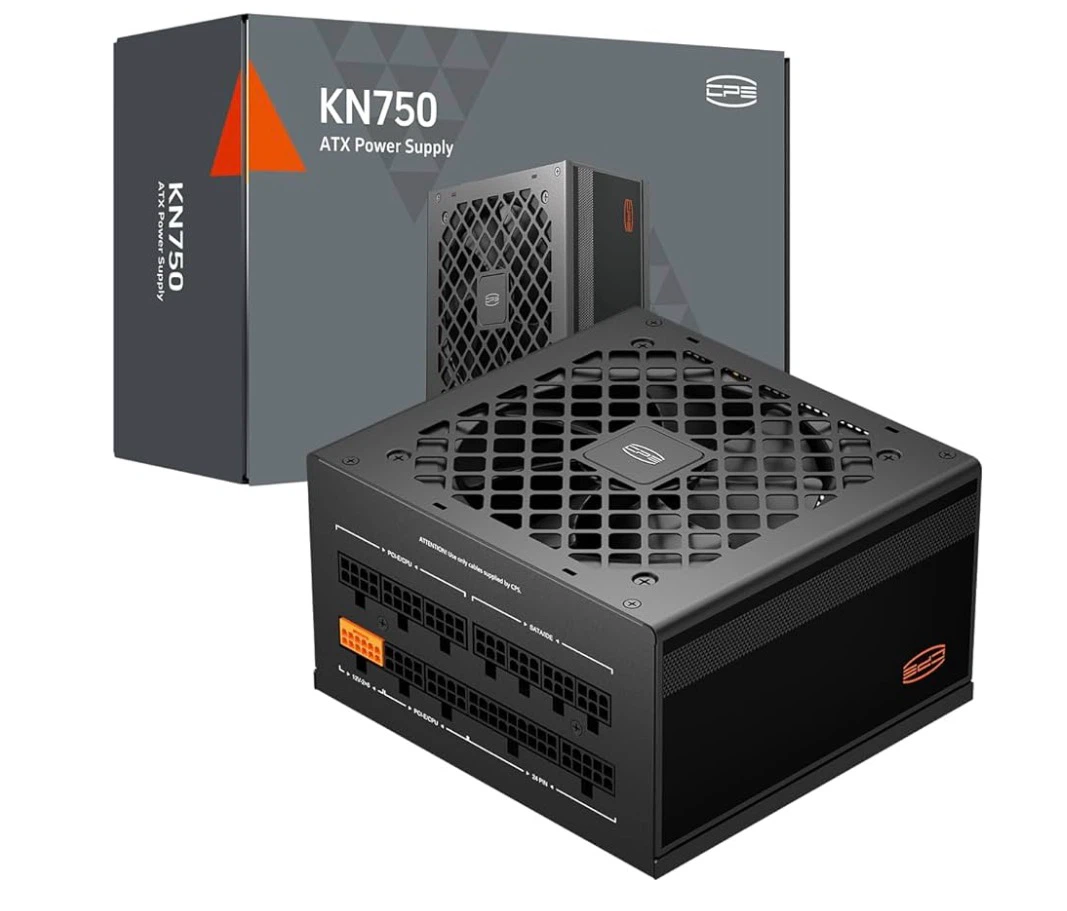 PCCOOLER KN750 750W ATX 3.1 Fully Modular Power Supply,