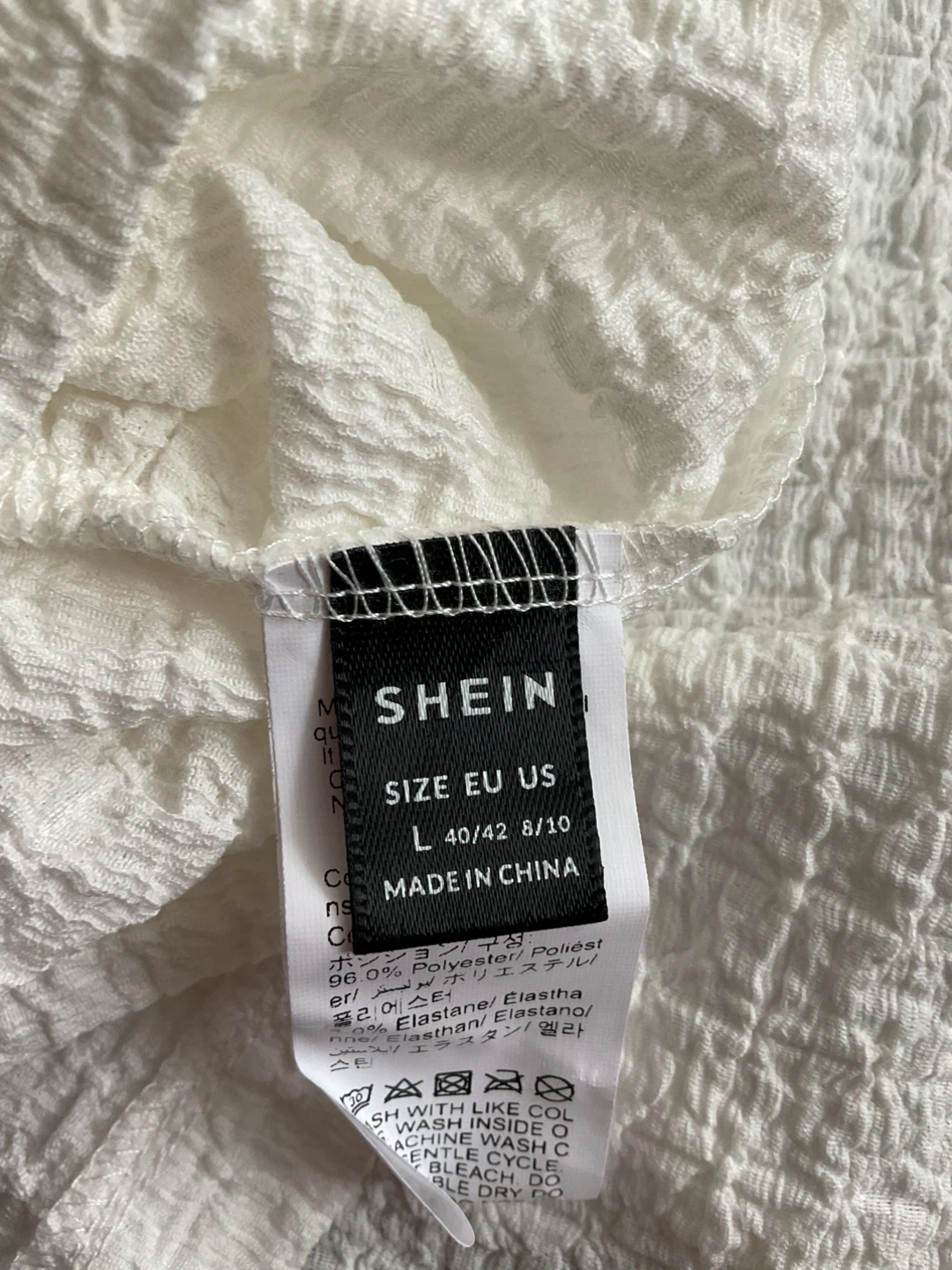 Shein White Lace Trim Top - photo 5