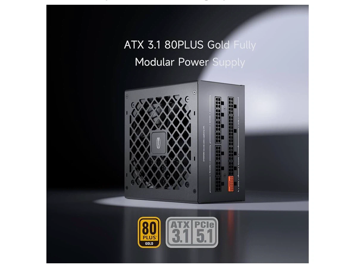 CPS KN850 850W ATX 3.1 Fully Modular Power Supply - photo 4