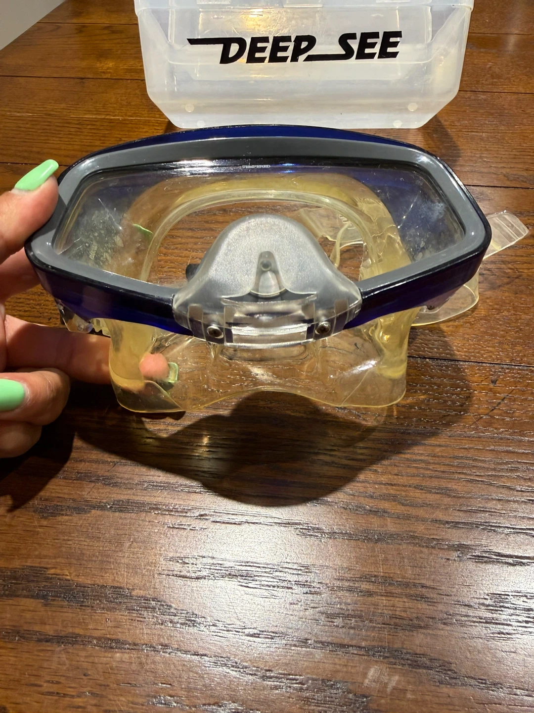 Deep See Scuba Diving Snorkeling Mask with Hard Case - photo 5