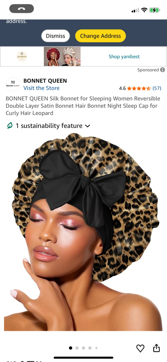 Diva Beauty Oversized Sleep Bonnet