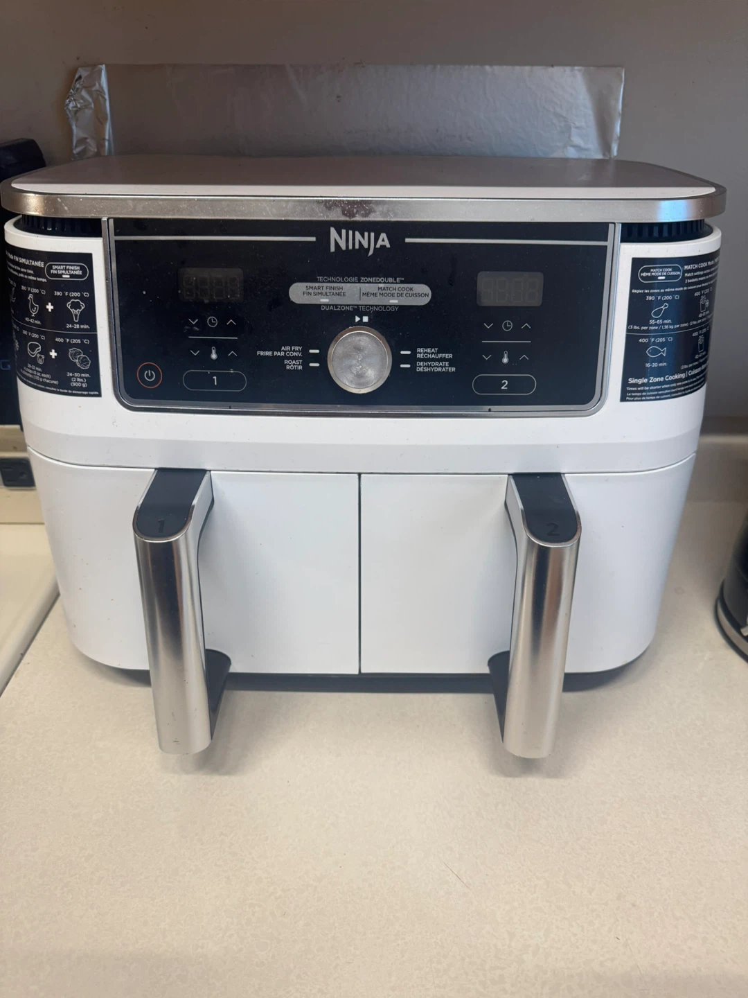 Ninja Foodi 10 Qt. XL 2-Basket Air Fryer - photo 2