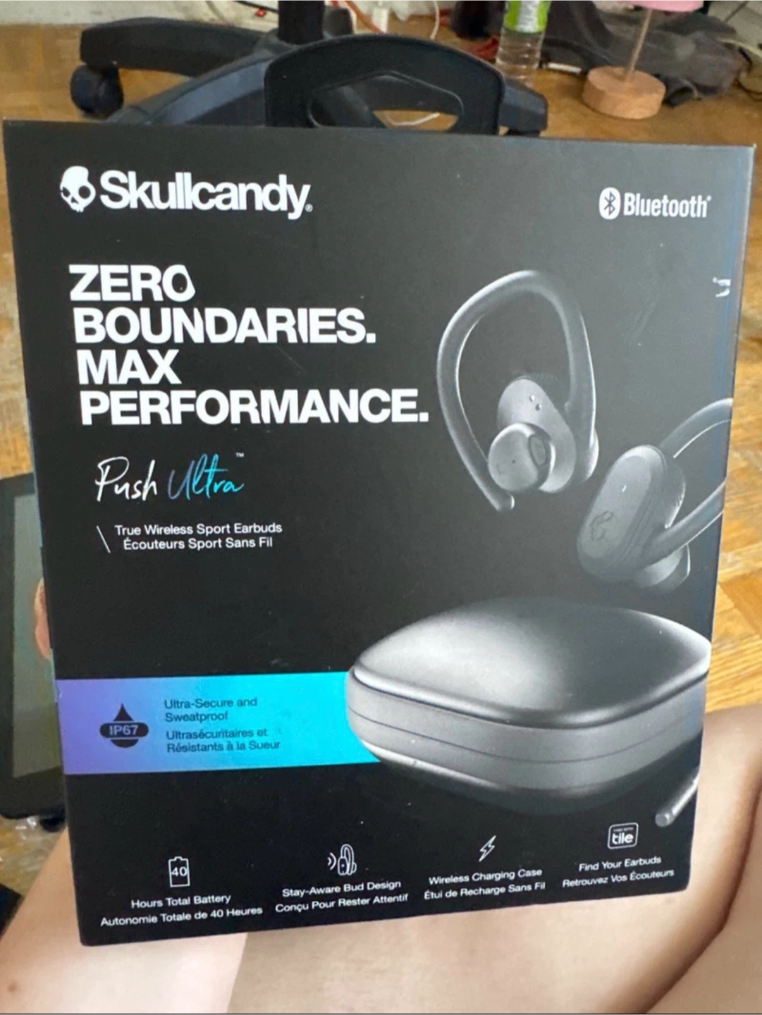 skullycandy Zero boundaries max performance Earbuds for sale