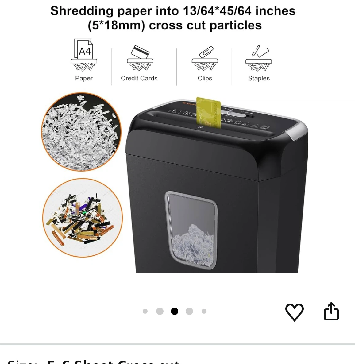 Bonsaii C237-B Paper Shredder - photo 3