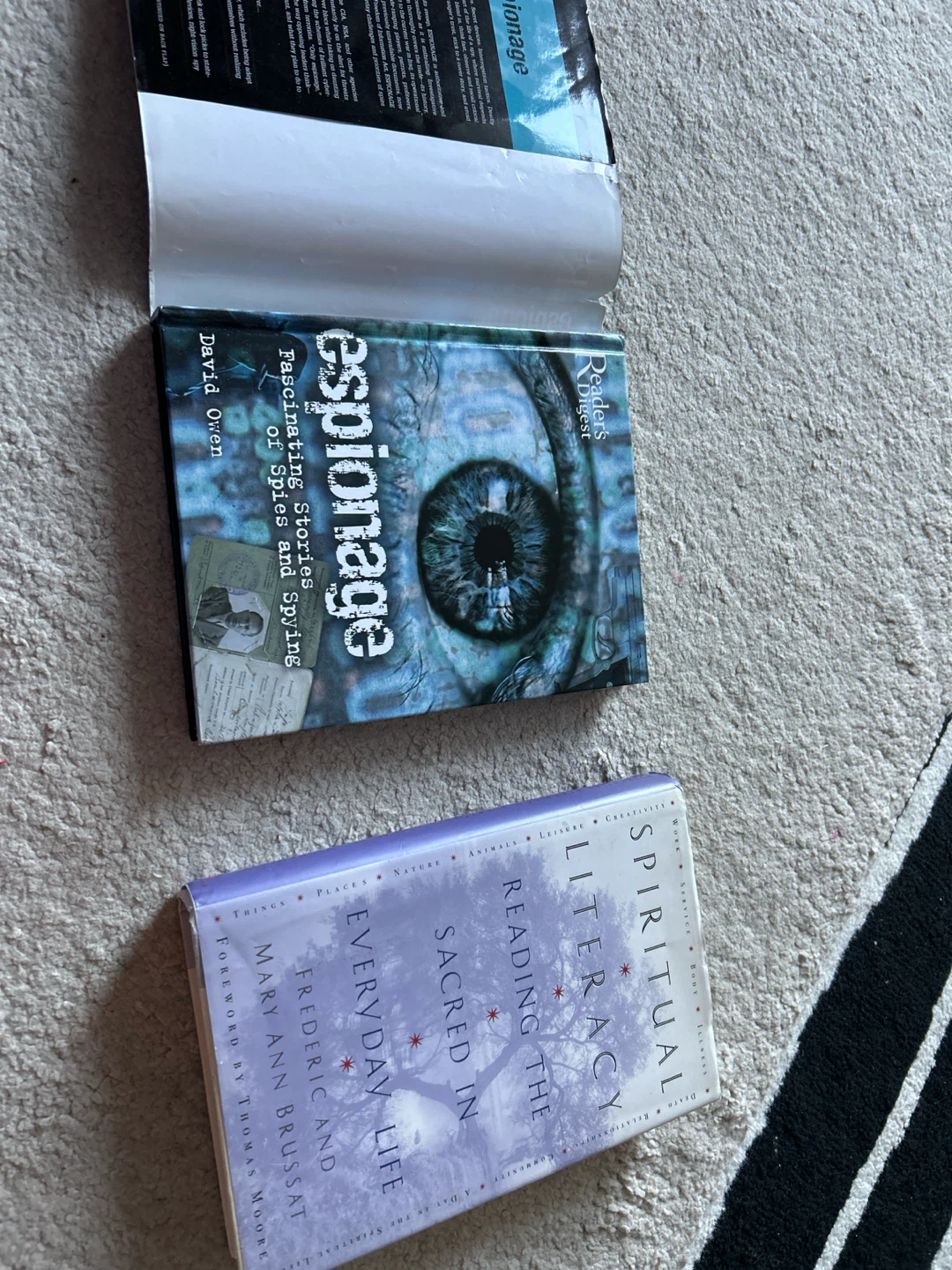 Two Non-Fiction Books: Spiritual Literacy and Espionage