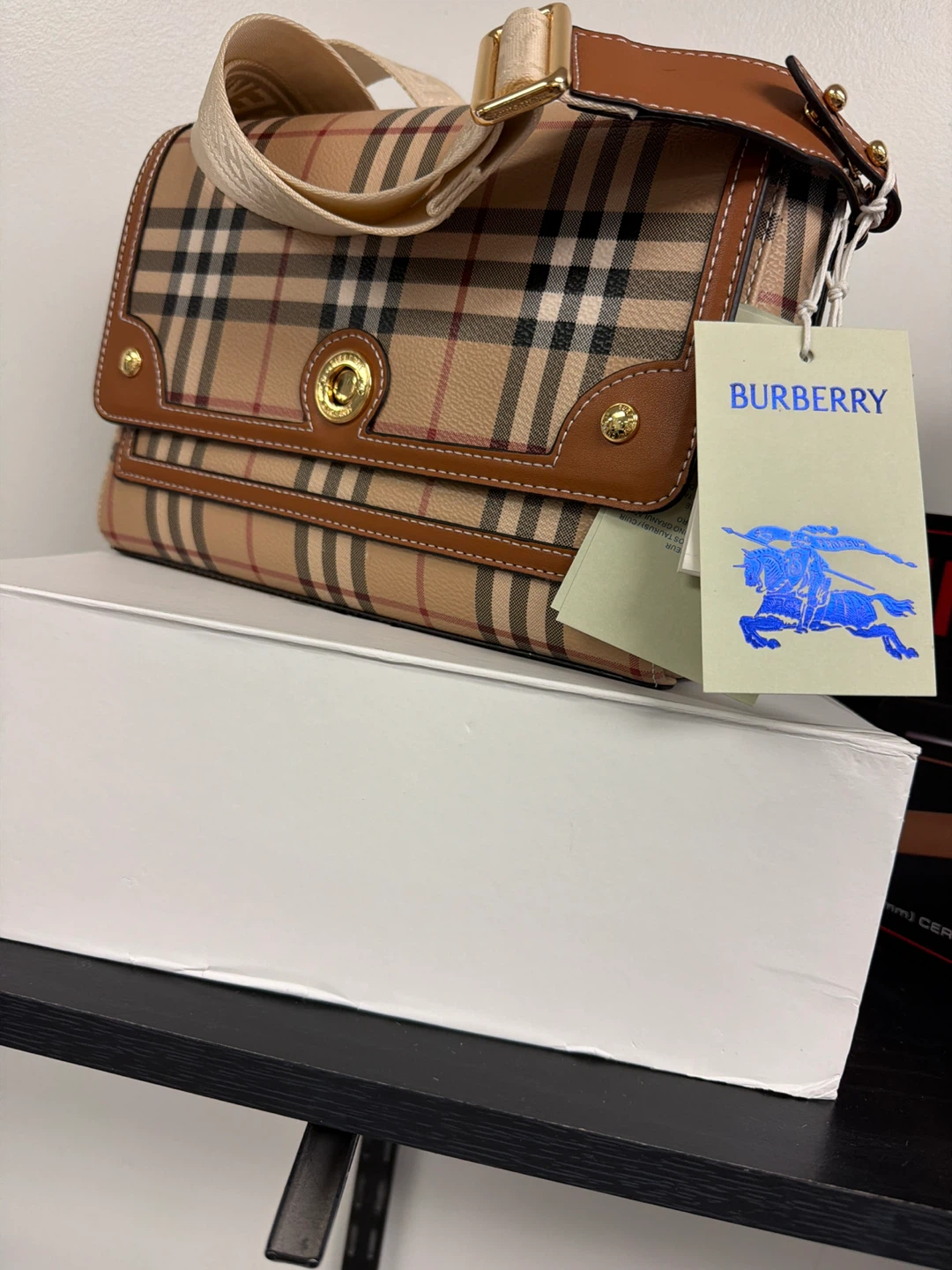 Burberry Check Crossbody Bag - photo 2
