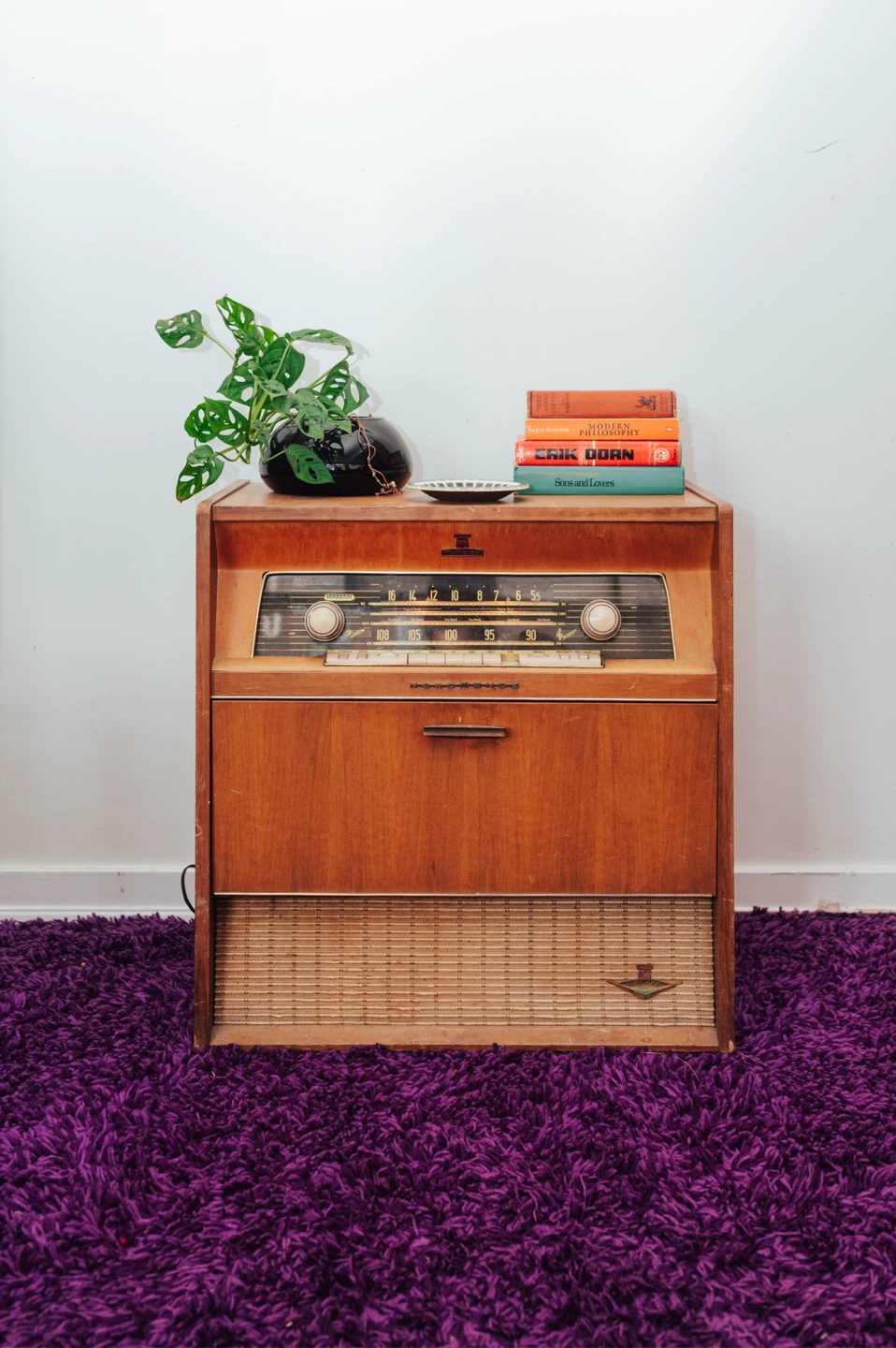 1950s Nordmende Radio & Record Player Console - photo 2