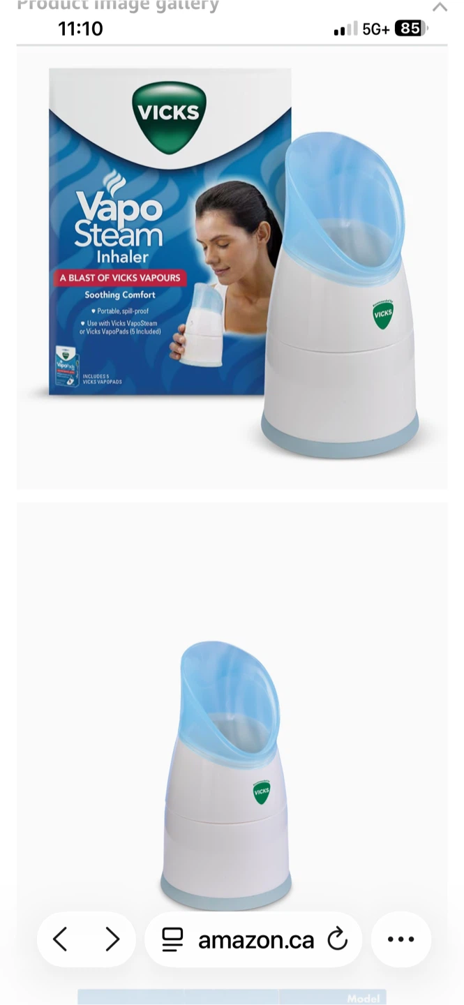 Vapo steam inhaler