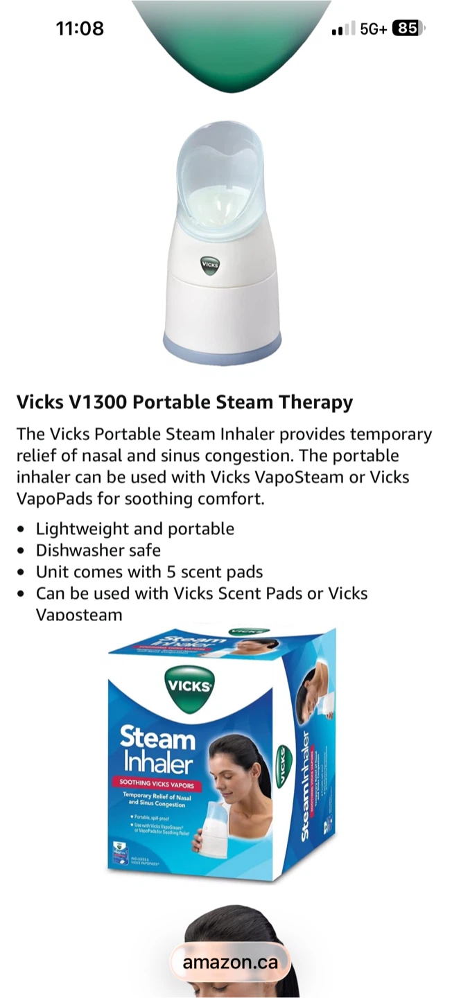 Vapo steam inhaler - photo 2