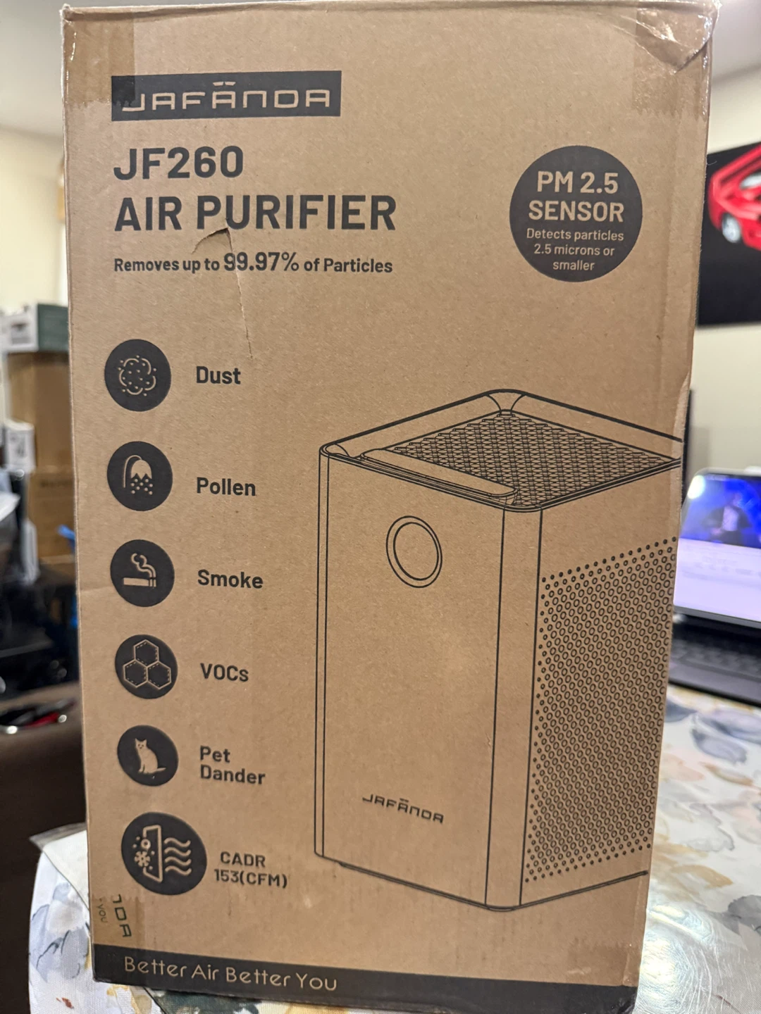 Air Purifier for Home with True HEPA Filter – 1,190 Sq Ft - photo 5