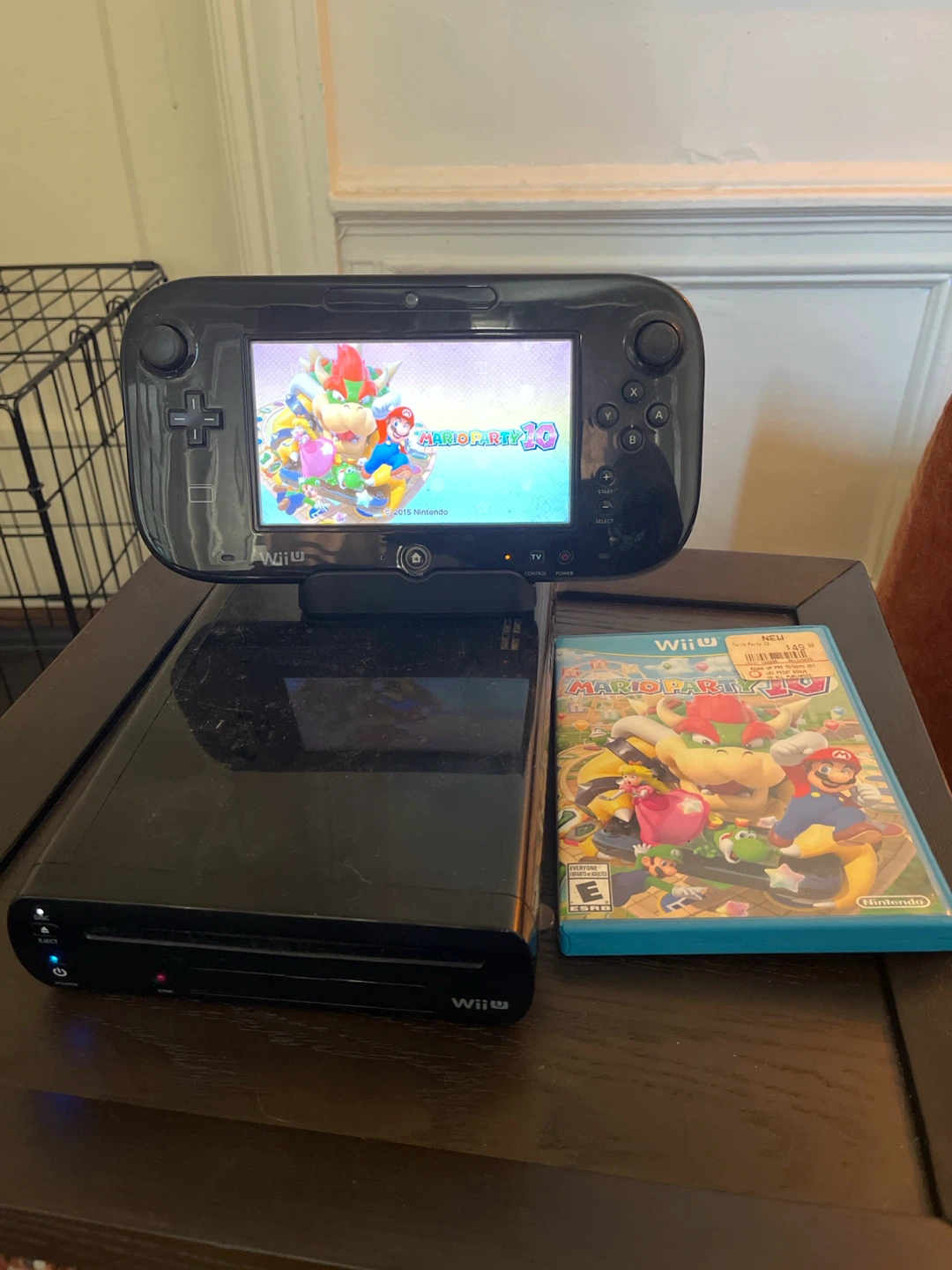 Nintendo Wii U Console with Mario Party 10