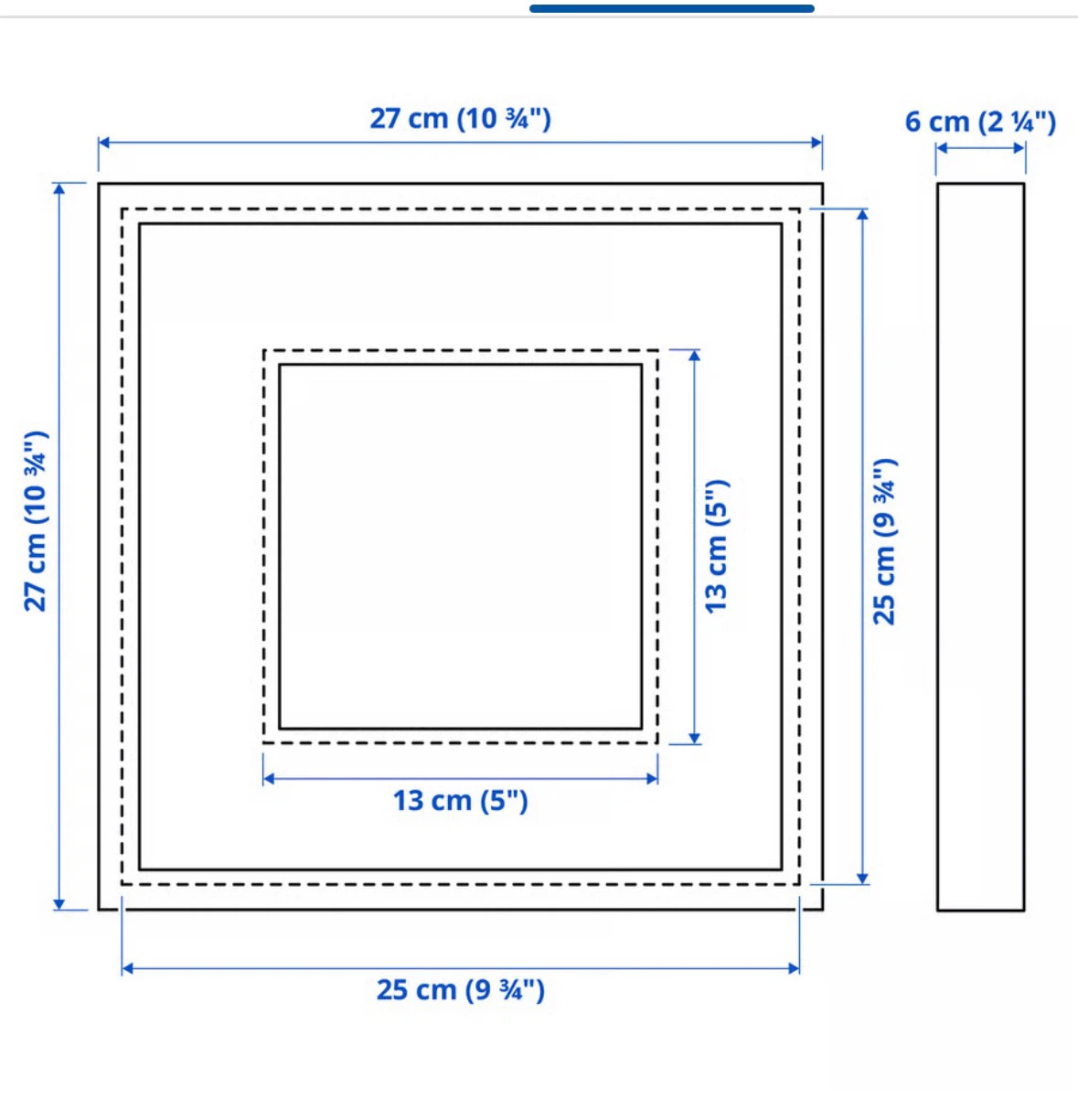 New IKEA Black Frames 25x25 cm - photo 4