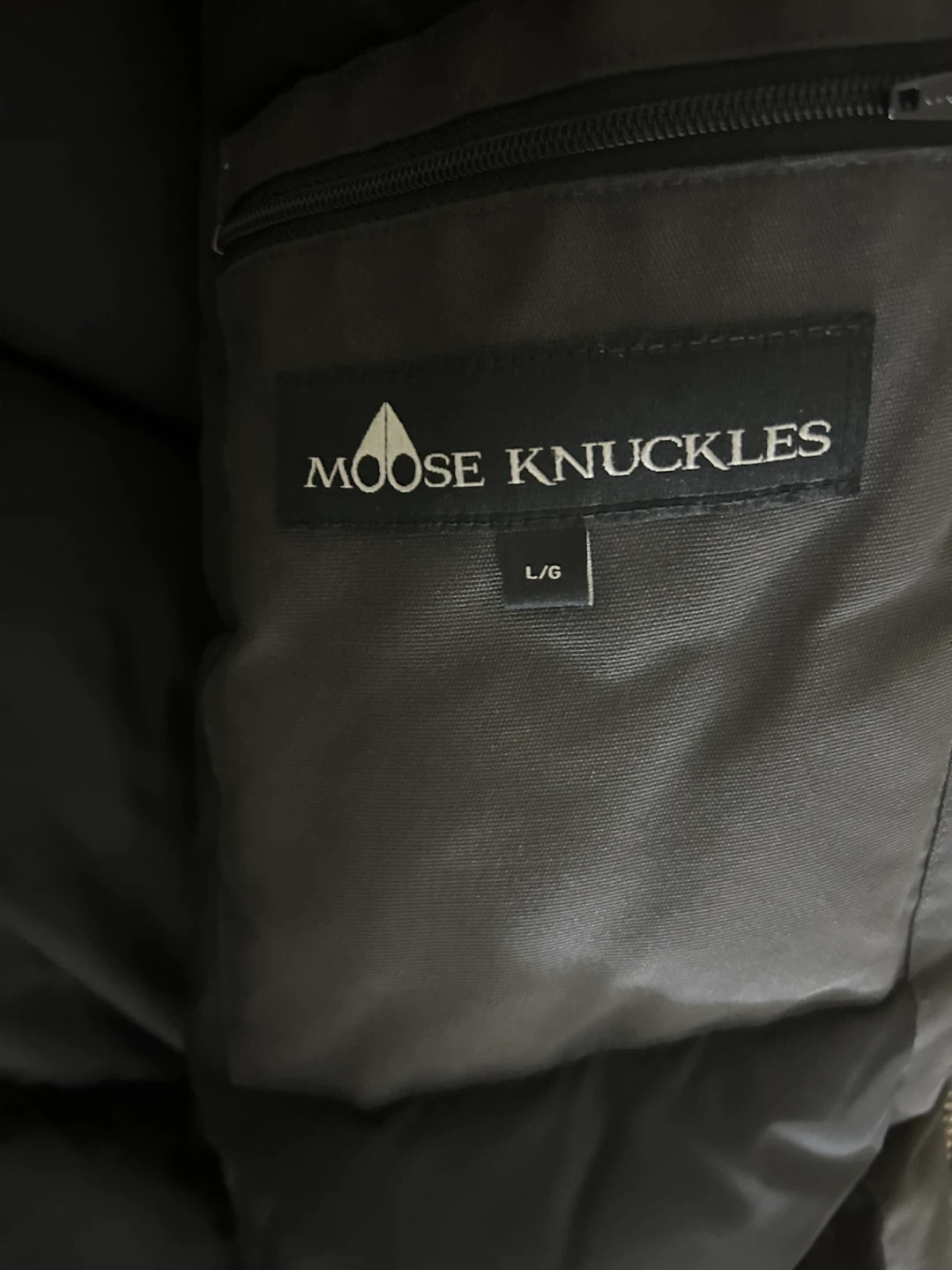 Moose Knuckles Down Parka - Black, Size L/G - photo 4