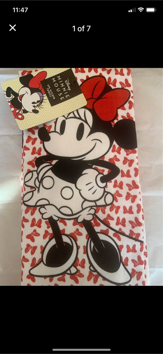 Disney Minnie Mouse 2-Pack Kitchen Towels