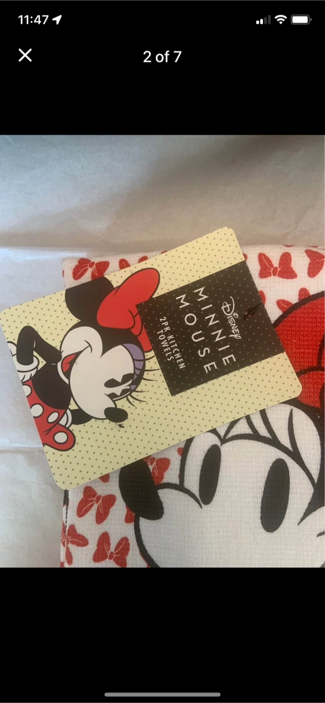Disney Minnie Mouse 2-Pack Kitchen Towels - photo 2