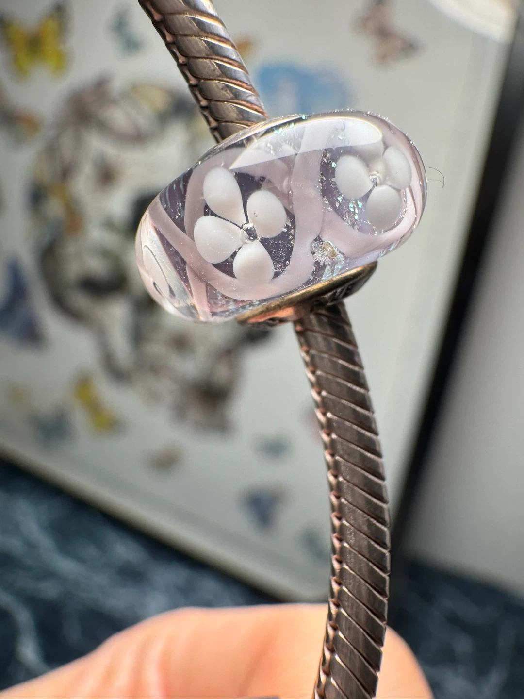 Authentic Pandora Silver Bracelet with Two Charms - photo 3
