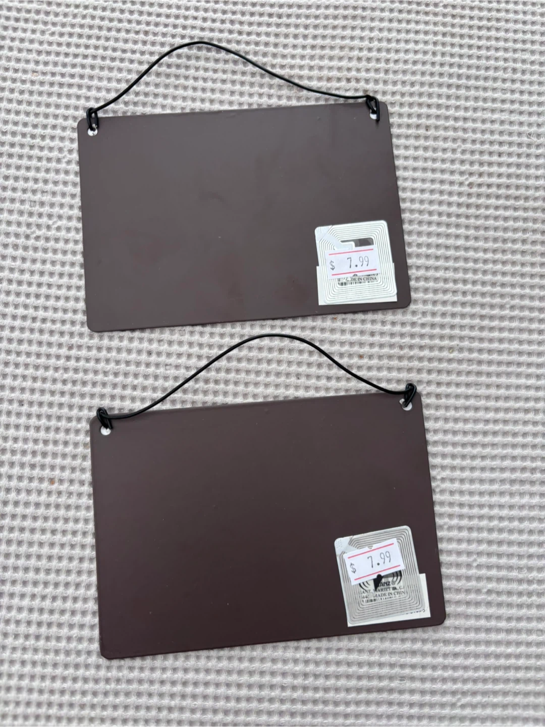 Set of 2 Autumn Decorative Hanging Signs - photo 2