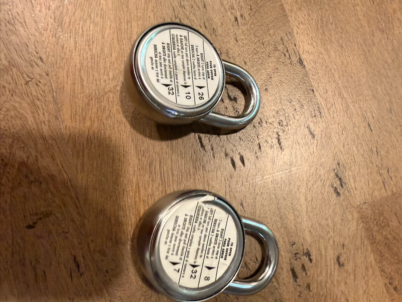 Two Master Lock Combination Padlocks - photo 2