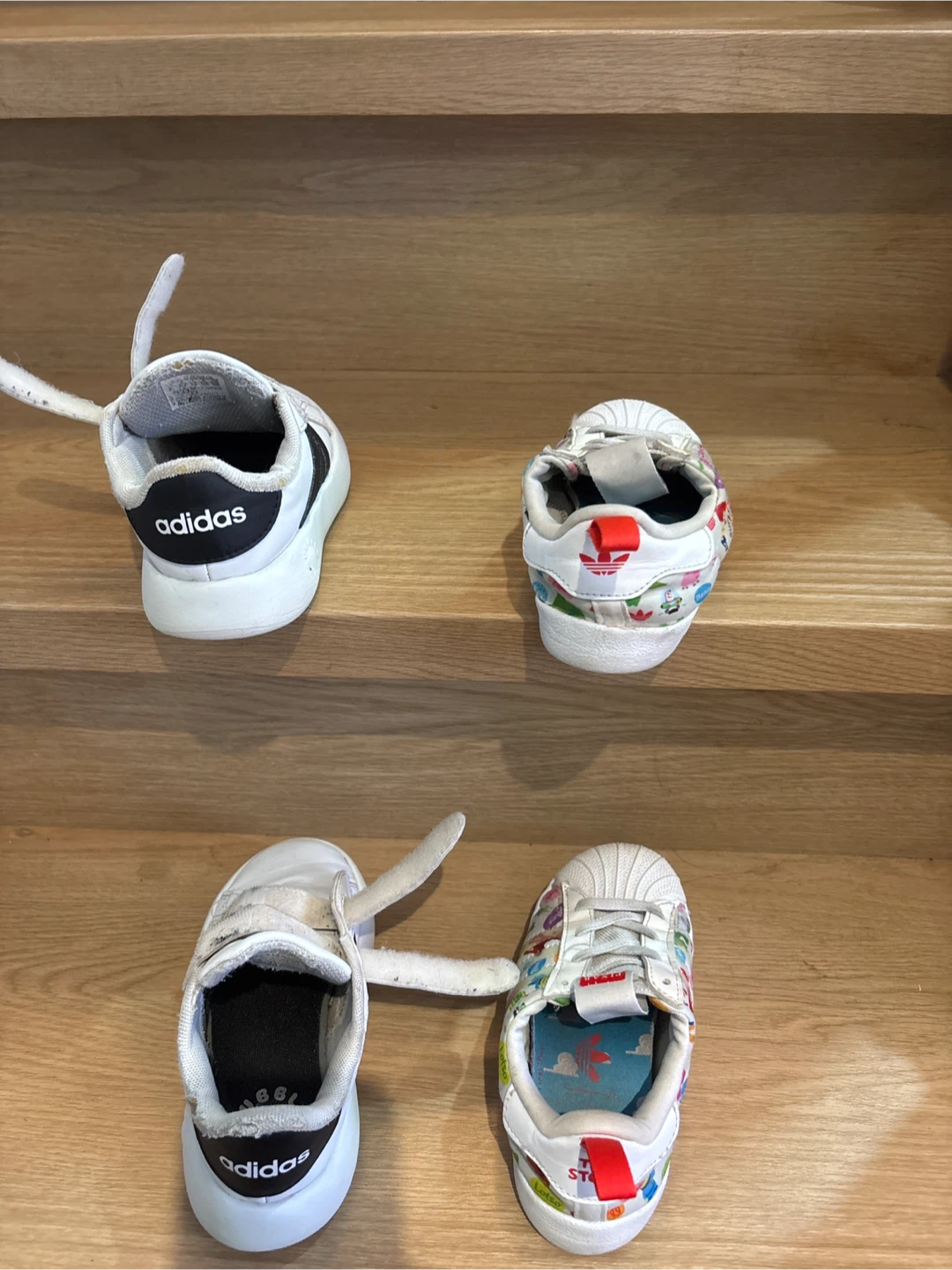 Two Pairs of Kids Adidas Sneakers - photo 2