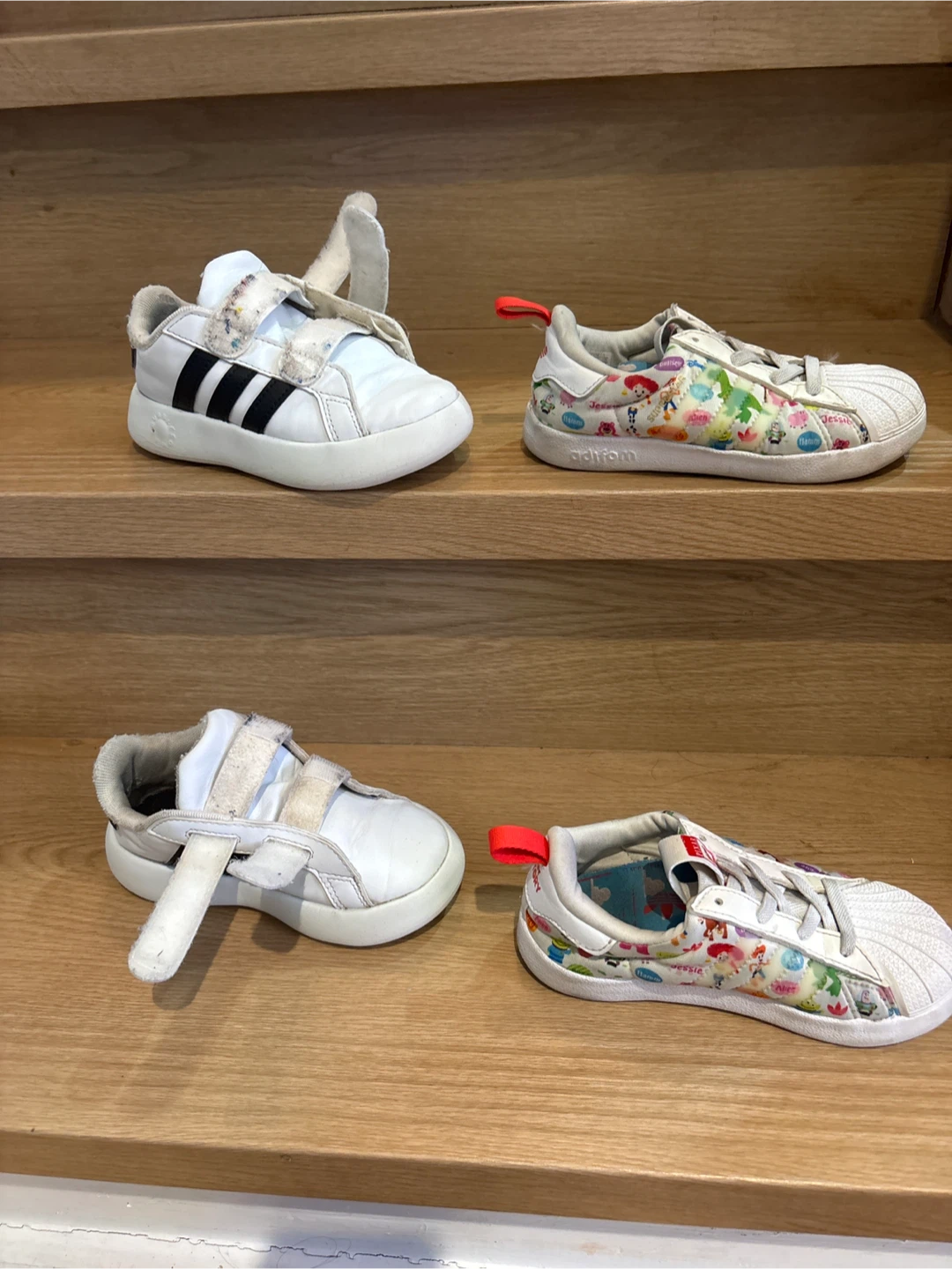 Two Pairs of Kids Adidas Sneakers - photo 3