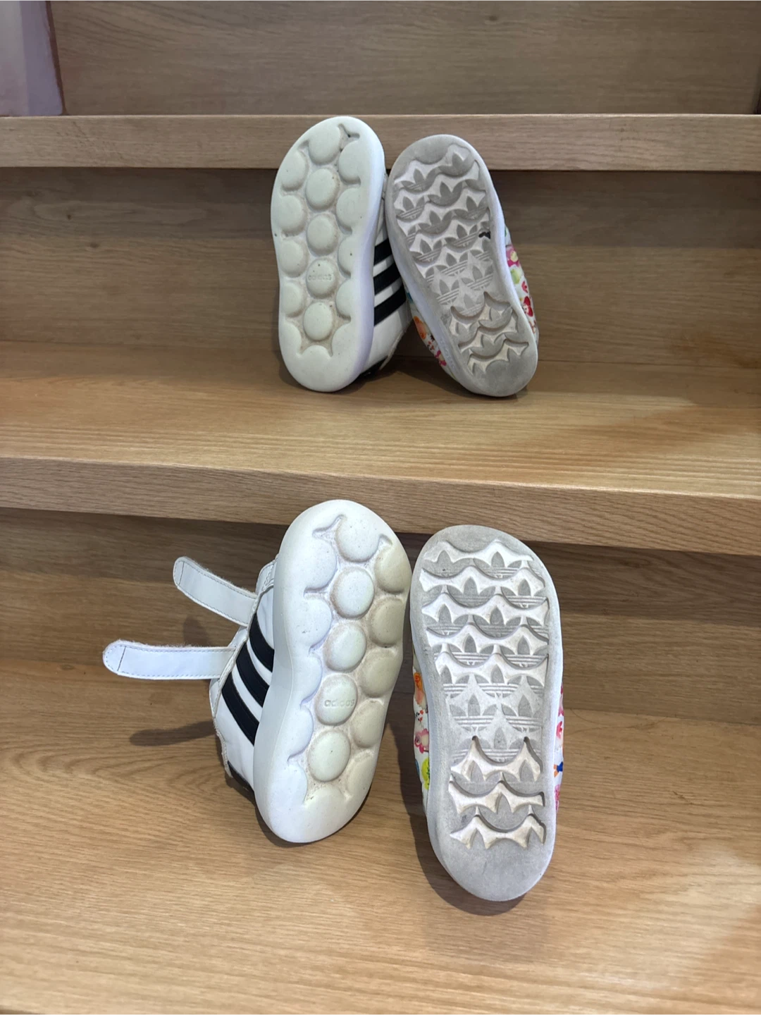 Two Pairs of Kids Adidas Sneakers - photo 4