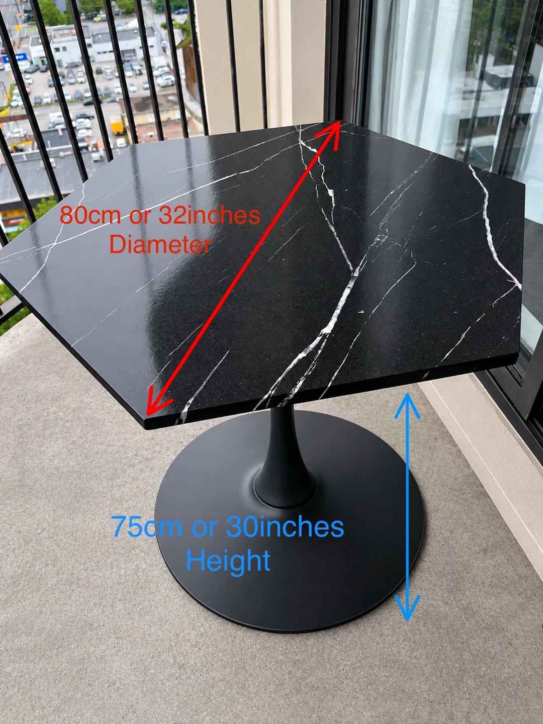 Small Hexagon Table