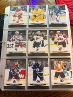 Lots more not showed Upper Deck NHL Hockey Card Collection