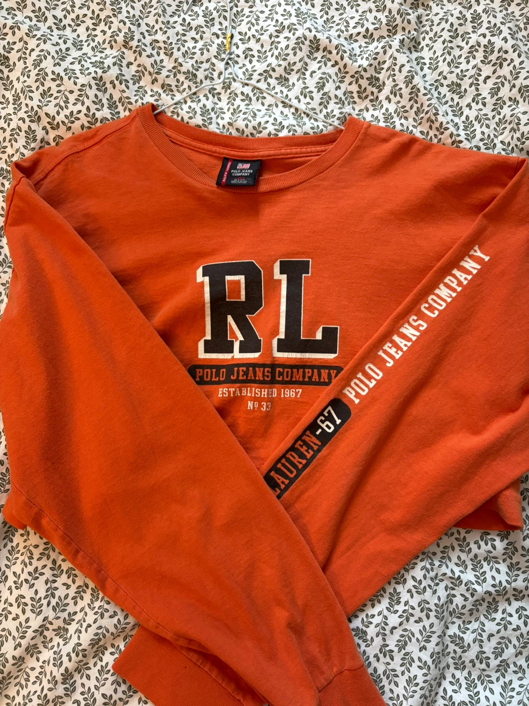 Vintage Ralph Lauren Cropped Long Sleeve