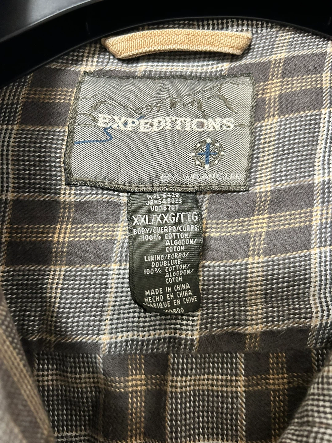 Expeditions Plaid Lined Shirt - photo 2