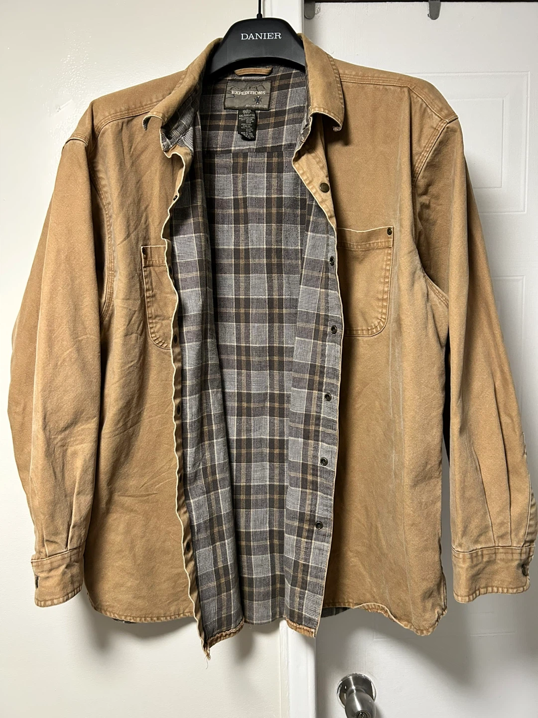 Expeditions Plaid Lined Shirt - photo 3