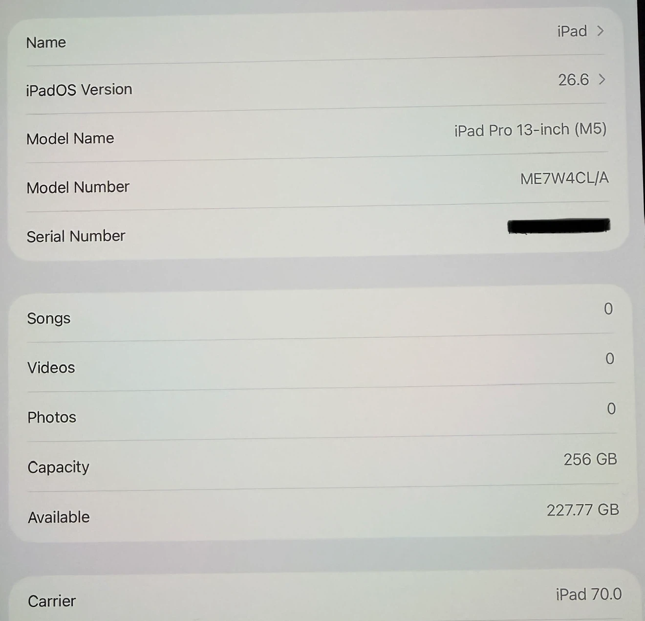 M5 / IPad Pro 13" / 256GB / Wifi + Cellular / Warranty - photo 3