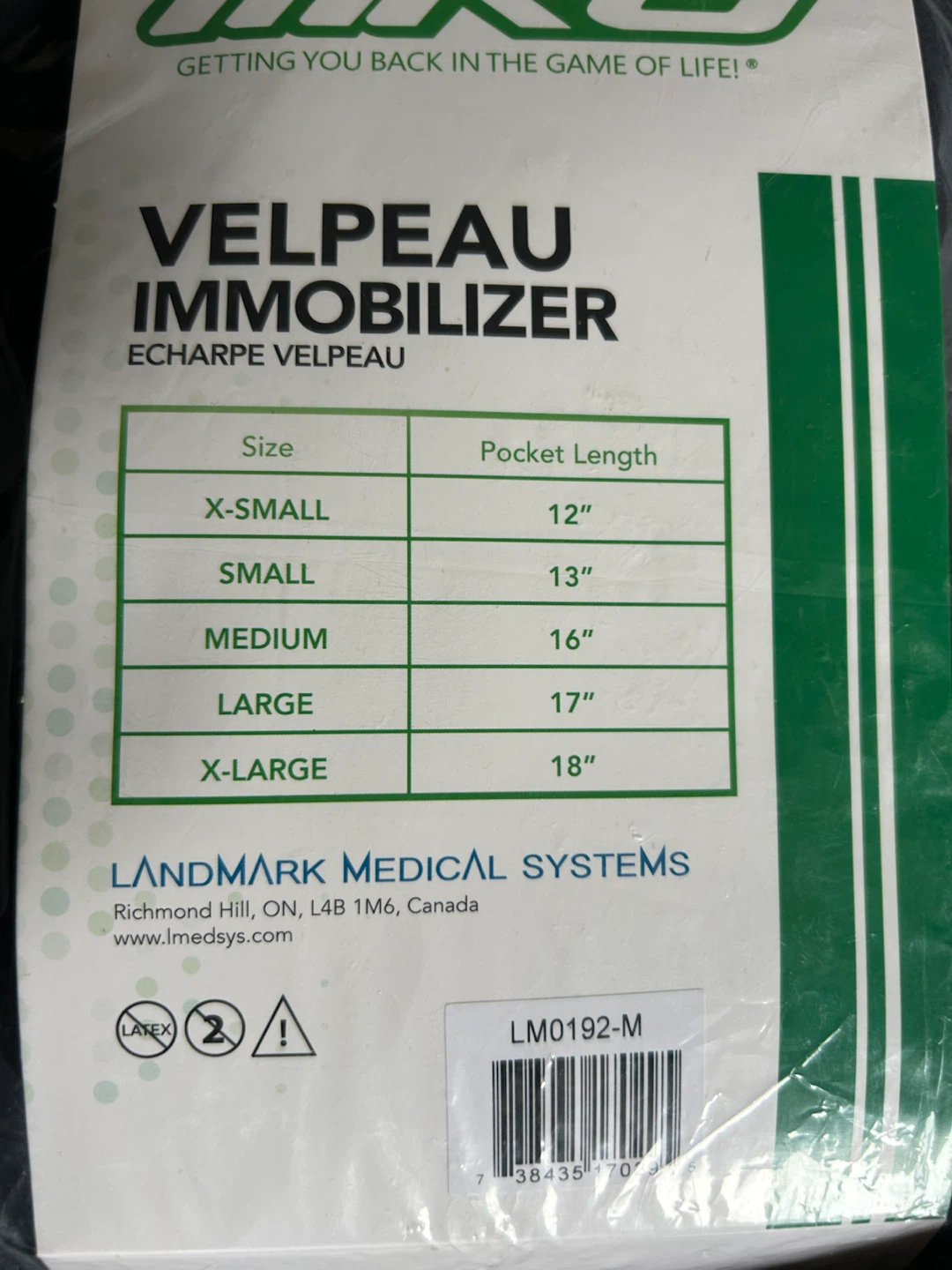 MKO Velpeau Immobilizer Arm Sling Medium - photo 5