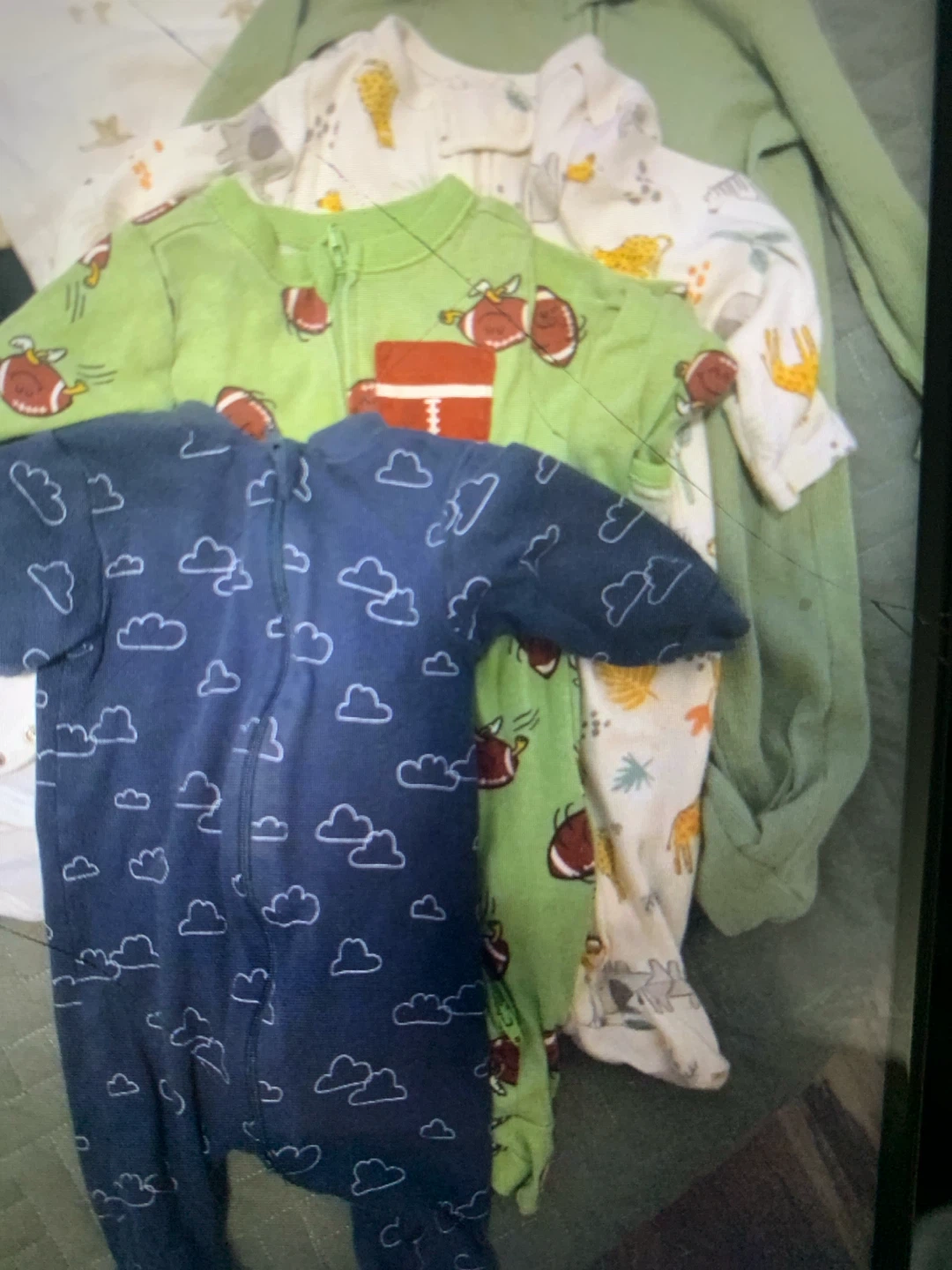 Baby swaddle and clothing bundle - photo 2