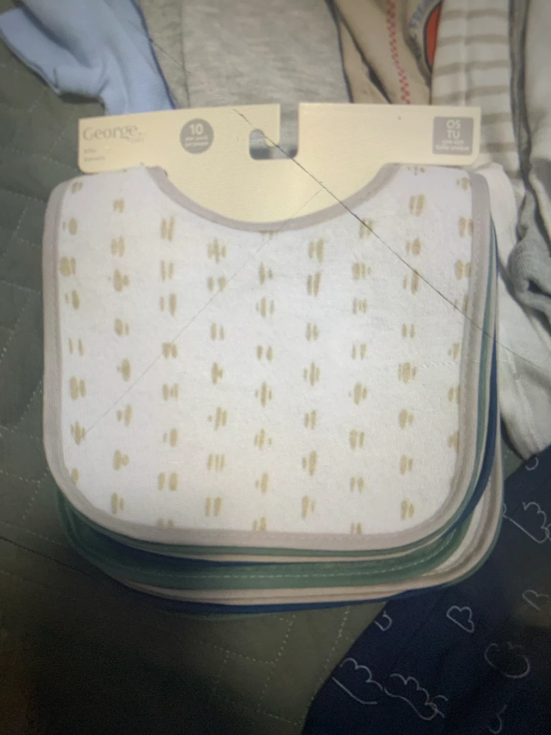 Baby swaddle and clothing bundle - photo 3