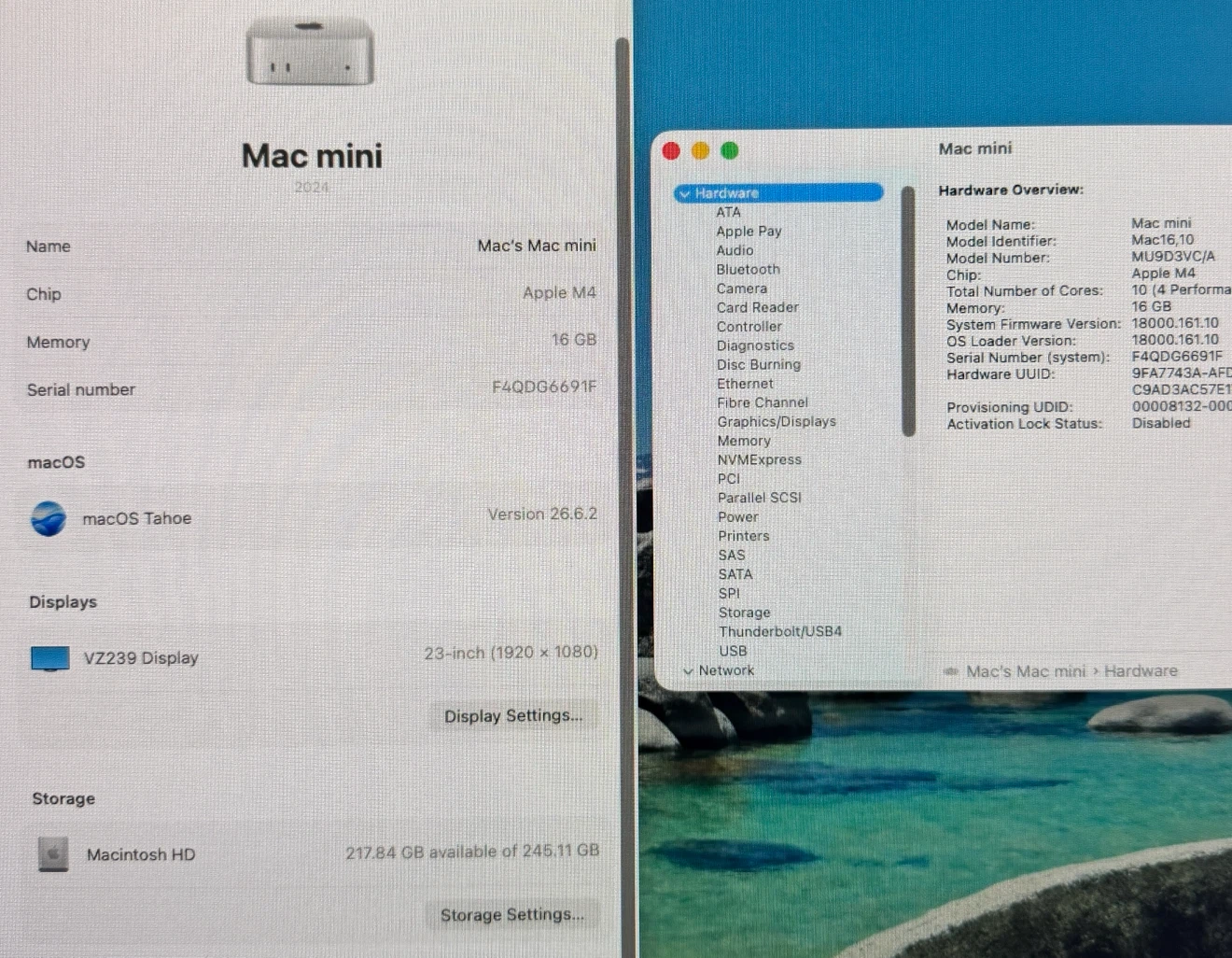 M4 / 16GB RAM / Mac Mini 2024 / 256GB - photo 3