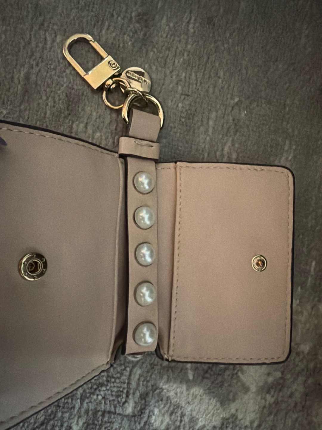 Nine West Bow Pearl Keychain Pouch - photo 2