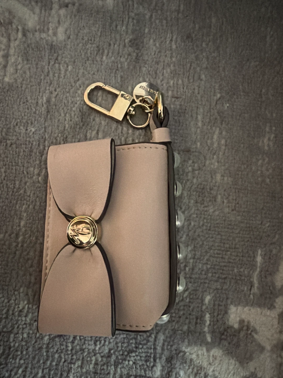 Nine West Bow Pearl Keychain Pouch - photo 3
