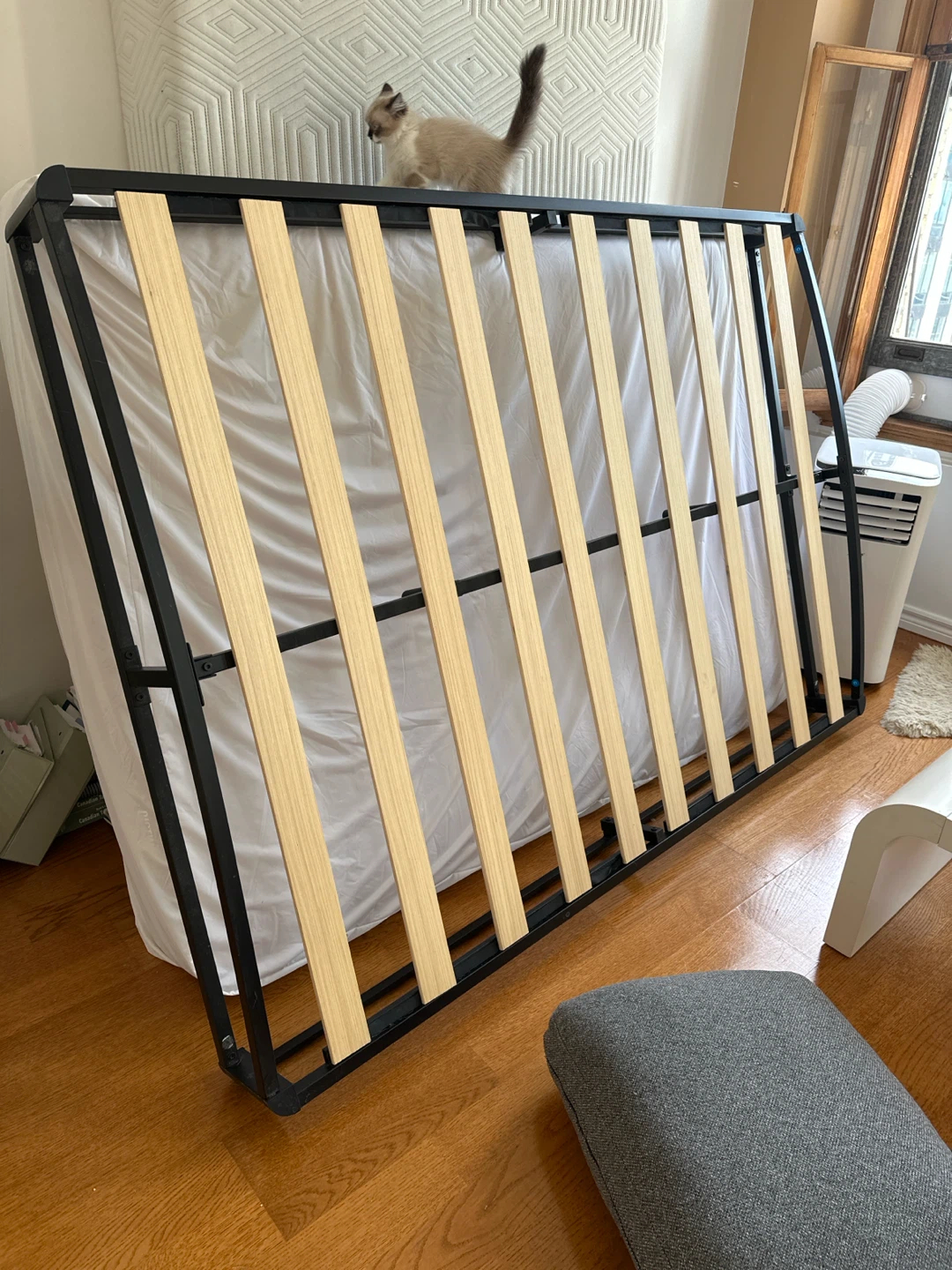 Black Metal full Size Bed Frame