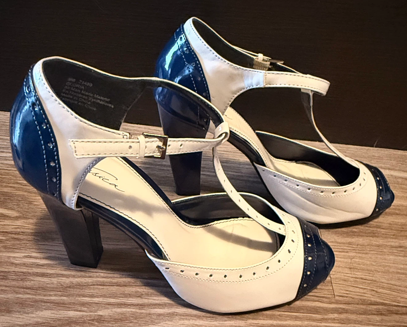 BRAND NEW • JESSICA Heels • Black Pair/Blue Pair • Size 9M - photo 4
