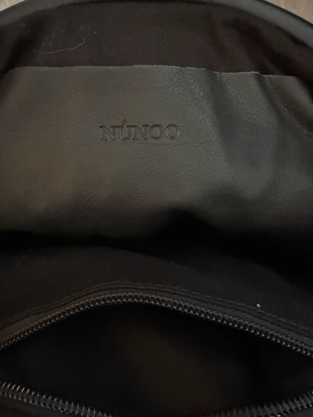 Nunoo Black Leather Handbag with Gemstone Accents - photo 2