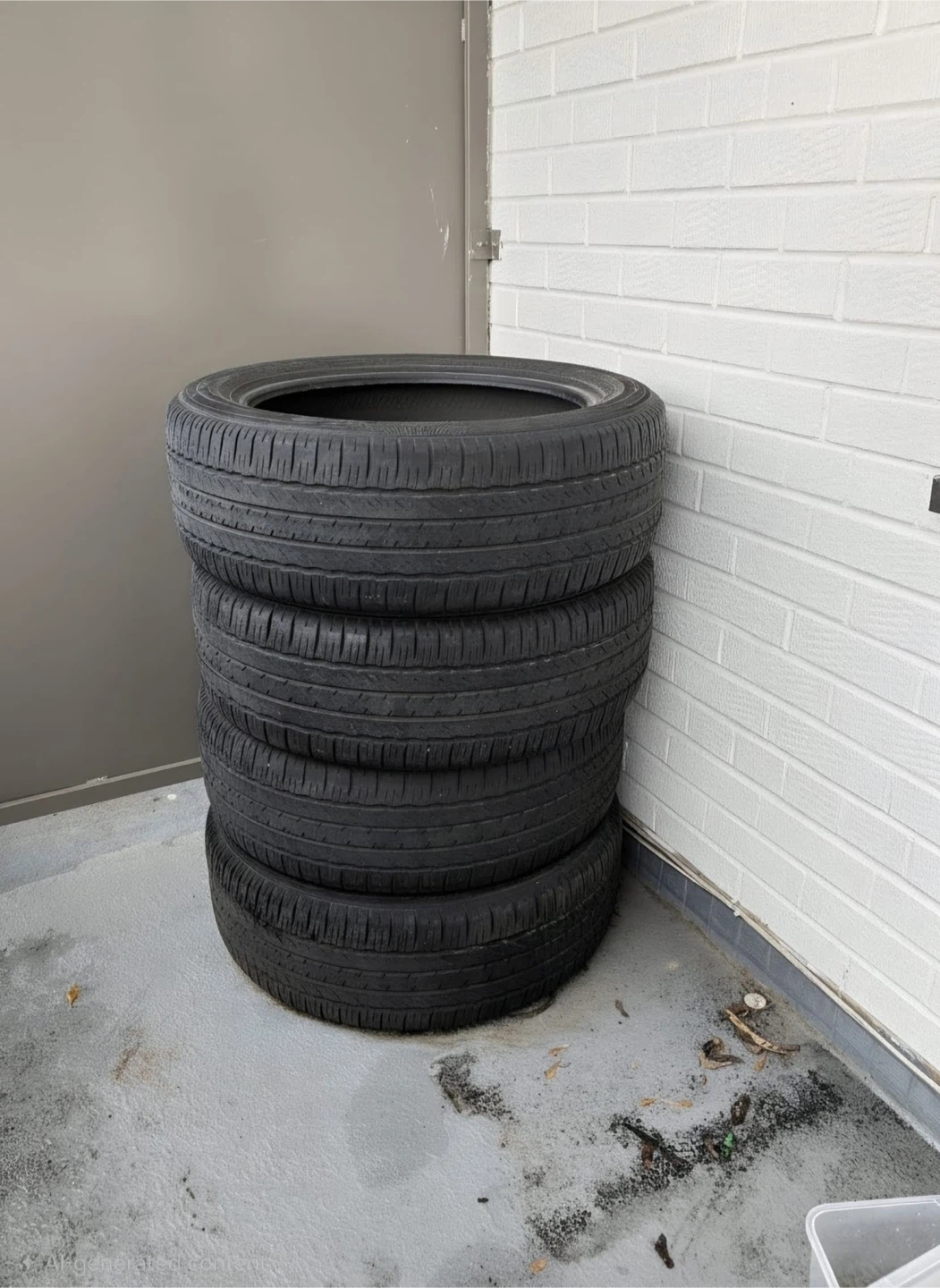 Set of 4 Used All-Season Tires - photo 2
