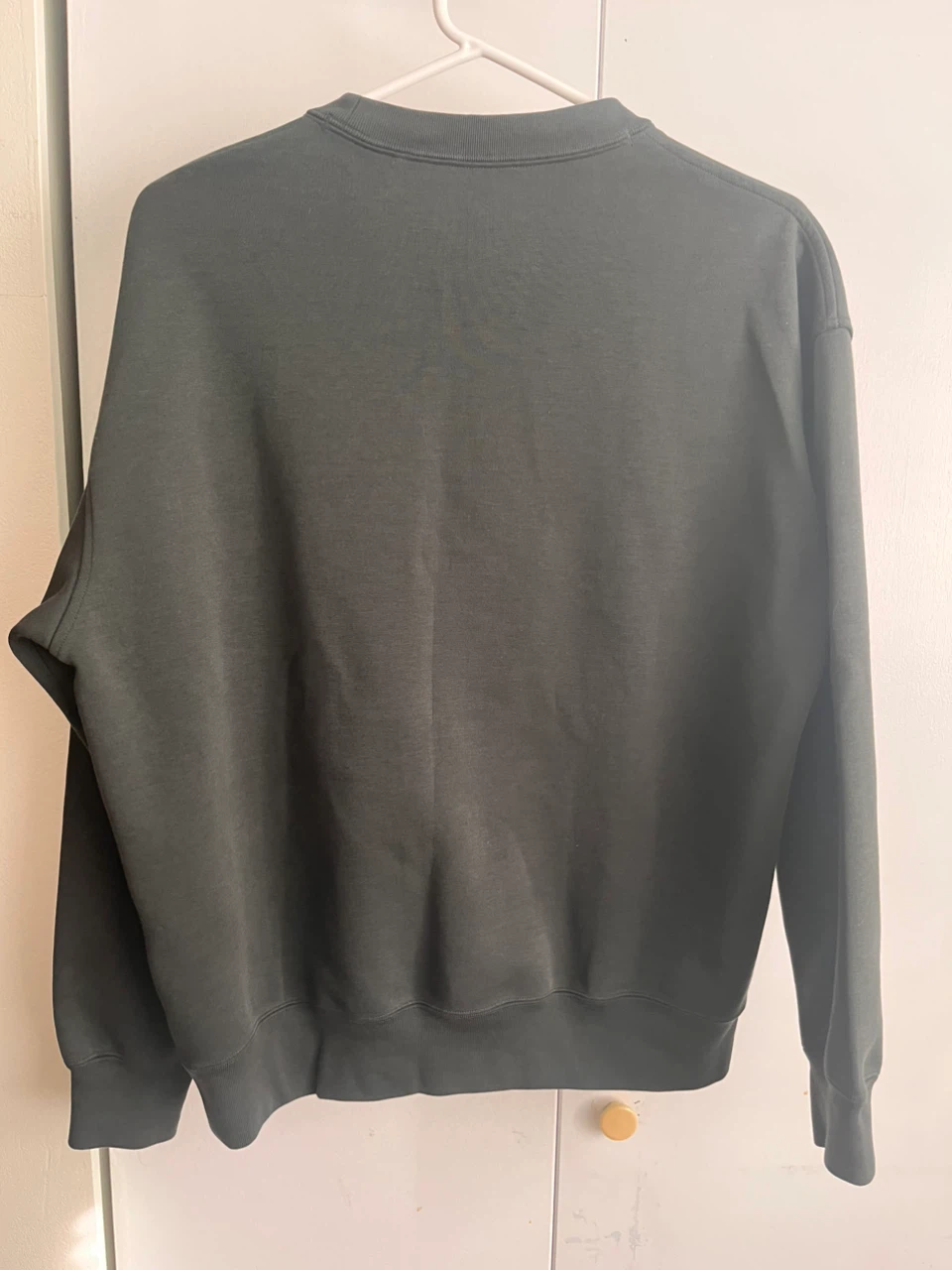 Uniqlo :C Crew Neck Sweatshirt Dark Green - photo 2